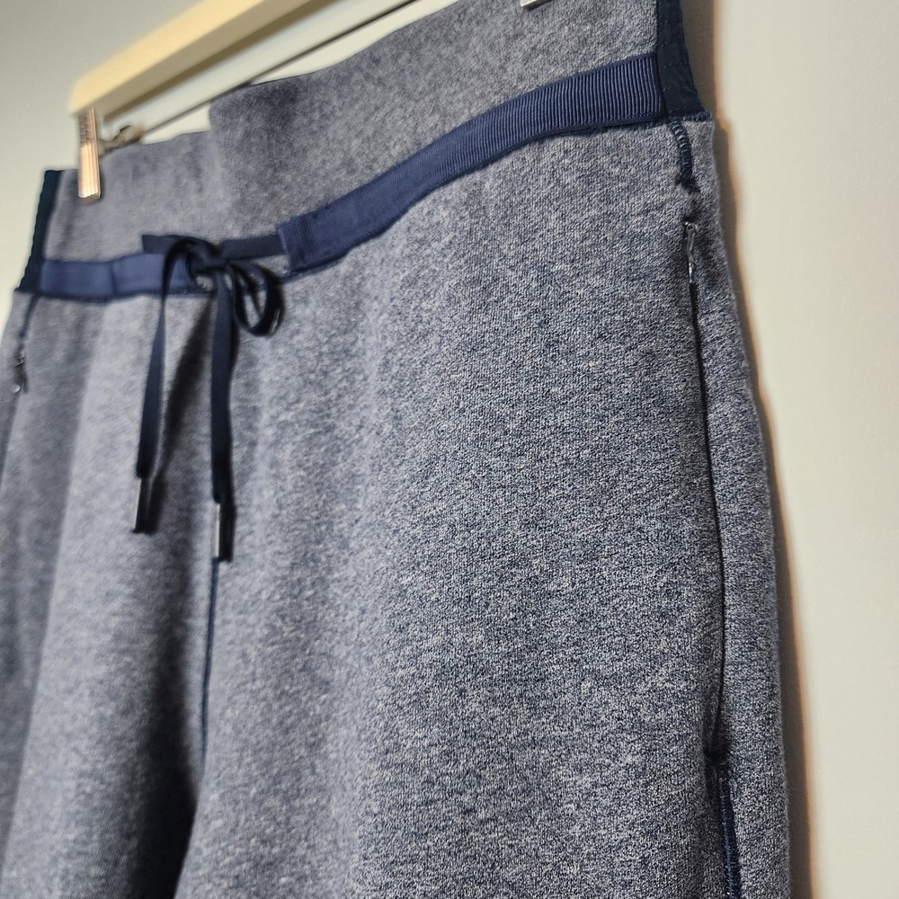 Lululemon Heathered Navy Blue Drawstring Jogger Sweatpants Size 8 - Picture 3 of 10
